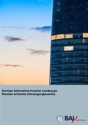 German Alternative Investor Landscape  Pension schemes 